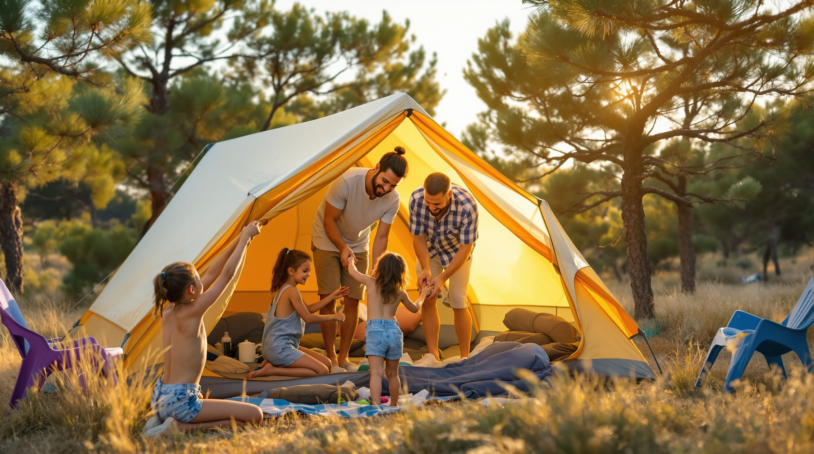 Camping en famille dans le Var