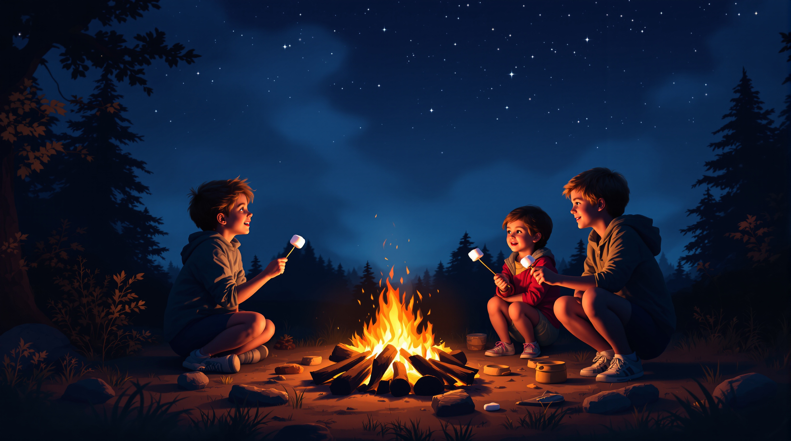 Enfants jouant sur la plage de Cavalaire-sur-Mer dans le Var