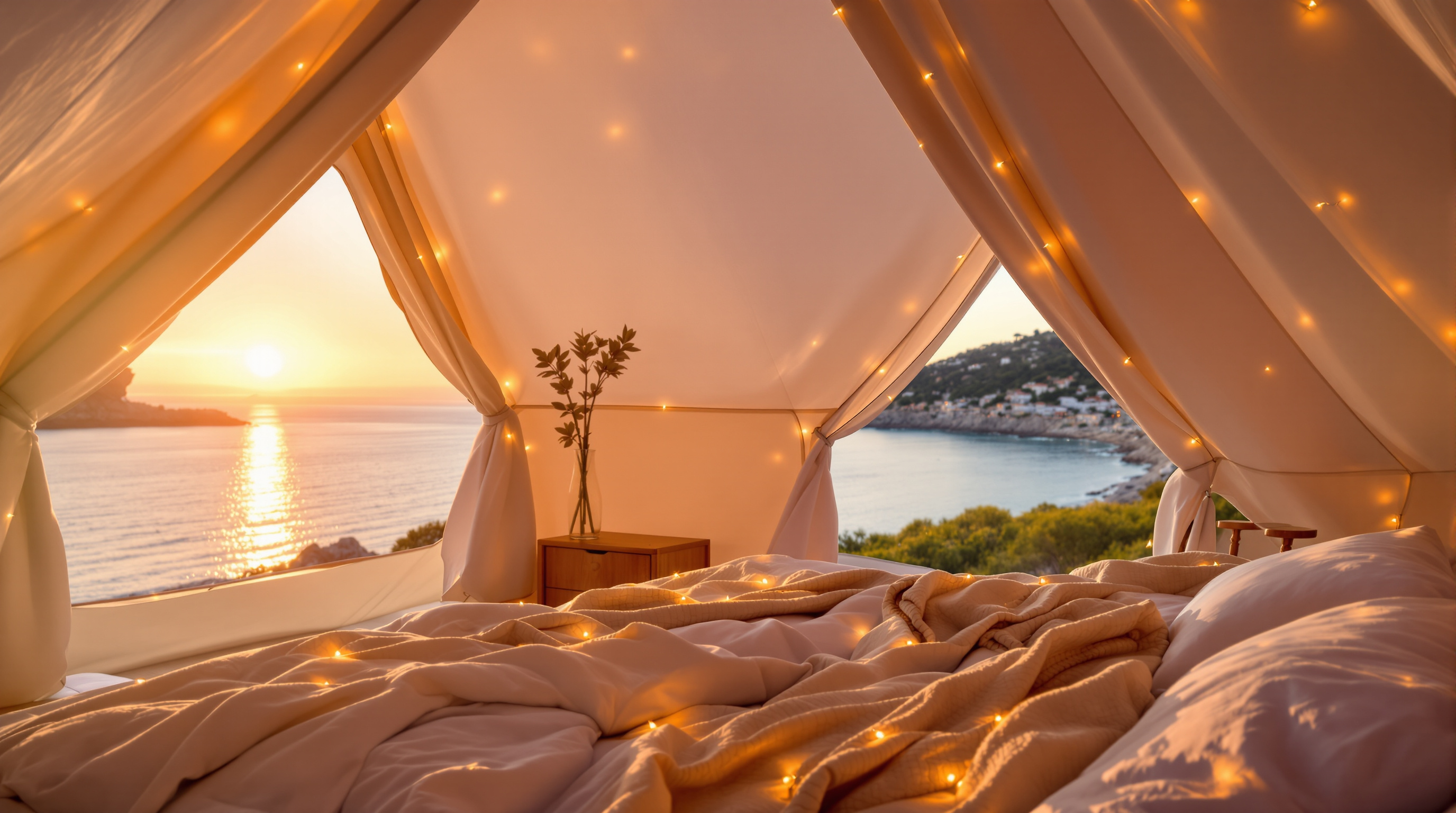 Hébergement glamping de luxe au Camping Baie de Cavalaire