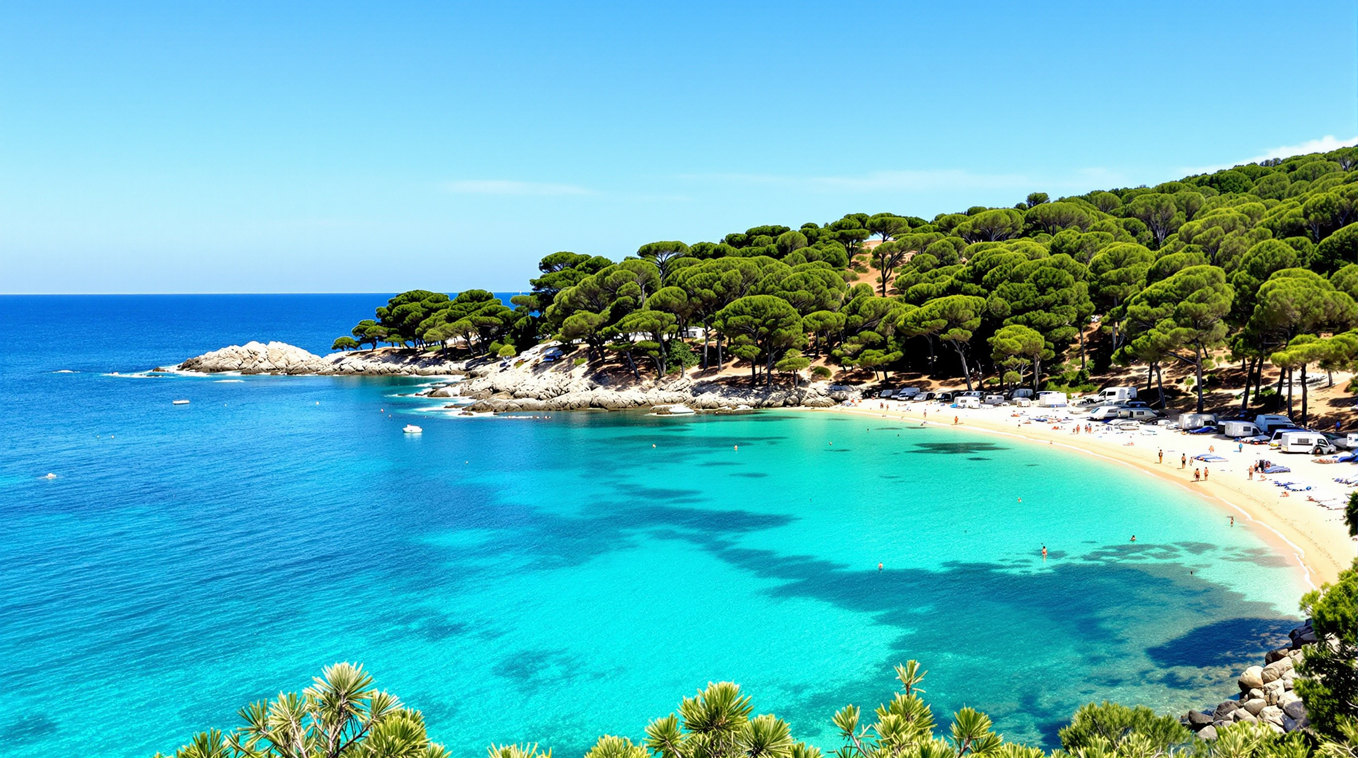 Emplacements tente camping dans le Var